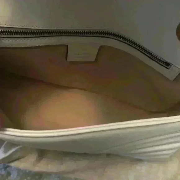 GG MARMONT MINI SHOULDER BAG - white leather - Picture 4 of 5